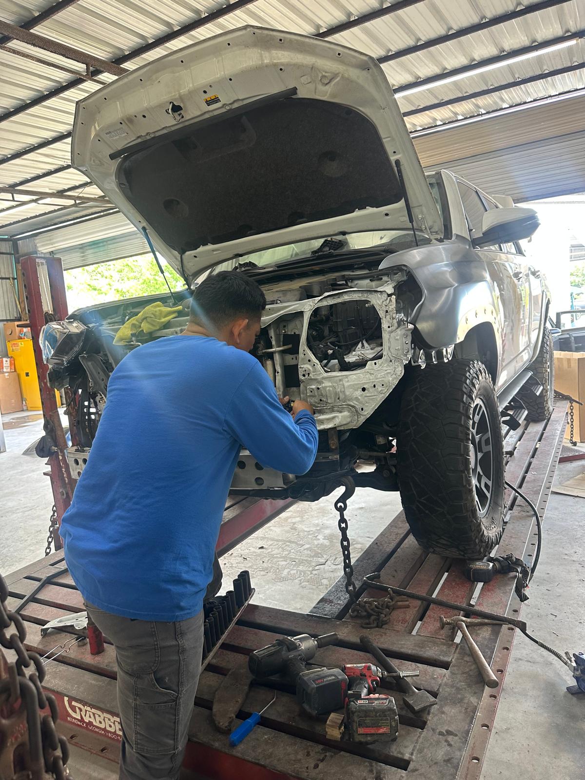 Frame Straightening